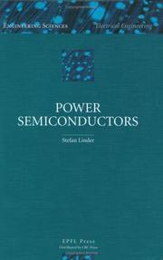 Cover of: Power Semiconductors (Epfl Press)