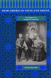 Arab-American faces and voices by Elizabeth Boosahda