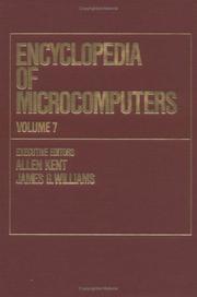 Cover of: Encyclopedia of Microcomputers, Vol. 7