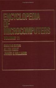 Cover of: Encyclopedia of Microcomputers