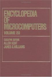 Cover of: Encyclopedia of Microcomputers