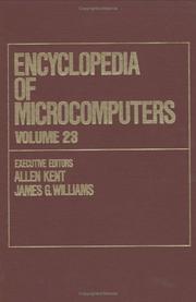 Cover of: Encyclopedia of Microcomputers, Vol. 23 by Allen Kent, James G. Williams