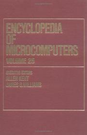 Cover of: Encyclopedia of Microcomputers: Volume 25 - Supplement 4 (Encyclopedia of Microcomputers)