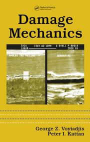 Cover of: Damage Mechanics (Mechanical Engineering (Marcell Dekker))