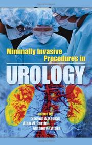Cover of: Minimally Invasive Procedures in Urology
