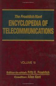 Cover of: Encyclopedia of Telecommunications