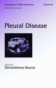 Cover of: Pleural disease by edited by Demosthenes Bouros.
