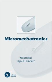 Cover of: MicroMechatronics (Materials Engineering, 22)