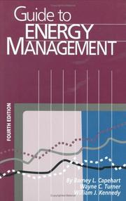 Cover of: Guide to Energy Management by Barney L. Capehart