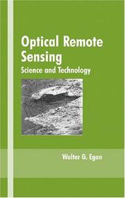 Optical remote sensing by Walter G. Egan