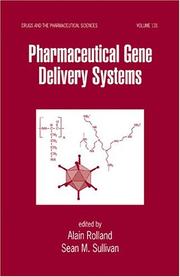 Cover of: Pharmaceutical gene delivery systems