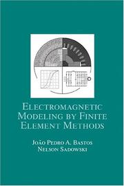 Cover of: Electromagnetic Modeling by Finite Element Methods (Electrical Engineering and Electronic Series, 117)