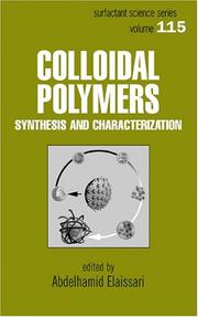 Colloidal polymers by Abdelhamid Elaissari