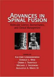 Cover of: Advances in Spinal Fusion by Kai-Uwe Lewandrowski