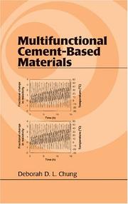 Cover of: Multifunctional Cement-Based Materials (Civil Engineering) by Deborah D. L. Chung