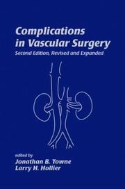 Cover of: Complications in vascular surgery