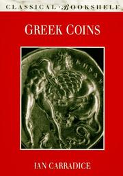 Cover of: Greek coins