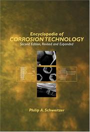 Cover of: Encyclopedia of corrosion technology by Philip A. Schweitzer