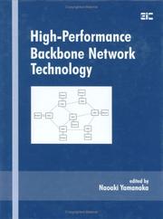 Cover of: High-performance backbone network technology by Naoaki Yamanaka