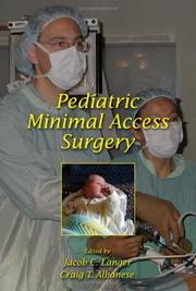 Cover of: Pediatric minimal access surgery