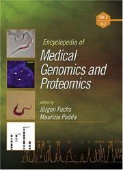 Cover of: Encyclopedia of Medical Genomics And Proteomics, K-z