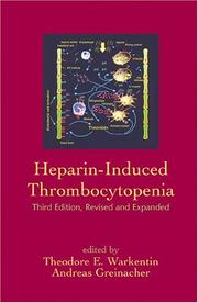 Cover of: Heparin-induced thrombocytopenia
