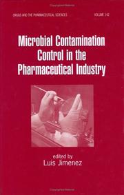 Microbial contamination control in the pharmaceutical industry by Luis Jiménez