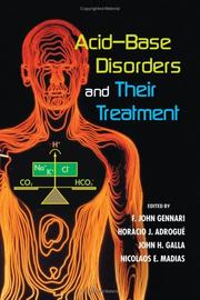 Cover of: Acid-Base Disorders and Their Treatment by 