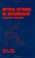 Cover of: Optical methods of measurement