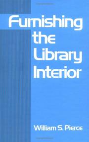 Cover of: Furnishing the library interior