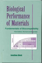Cover of: Biological Performance of Materials: Fundamentals of Biocompatibility