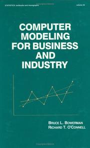 Cover of: Computer modeling for business and industry