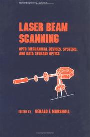 Cover of: Laser beam scanning: opto-mechanical devices, systems, and data storage optics