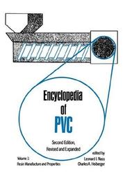 Cover of: Encyclopedia of PVC.