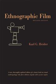 Cover of: Ethnographic Film by Karl G. Heider