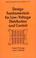 Cover of: Design fundamentals for low-voltage distribution and control