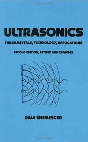 Ultrasonics by Dale Ensminger