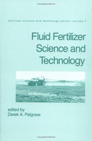 Fluid fertilizer science and technology by Derek Aubrey Palgrave