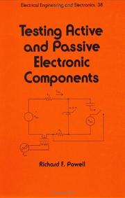 Cover of: Testing active and passive electronic components