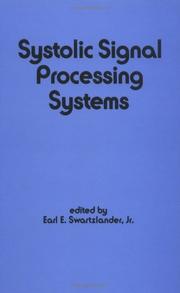 Cover of: Systolic signal processing systems