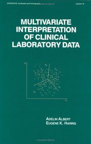 Cover of: Multivariate interpretation of clinical laboratory data