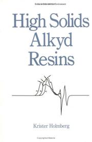 Cover of: High solids alkyd resins