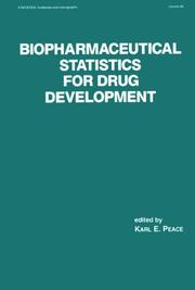 Cover of: Biopharmaceutical statistics for drug development