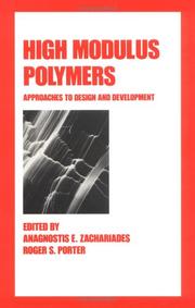 Cover of: High modulus polymers: approaches to design and development