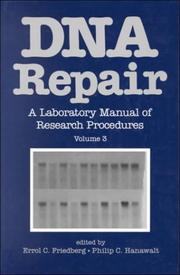 Cover of: Dna Repair (DNA Repair) by Errol C. Friedberg