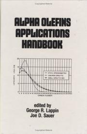 Cover of: Alpha olefins applications handbook by edited by George R. Lappin, Joe D. Sauer.