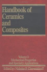 Cover of: Handbook of ceramics and composites | 