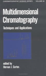 Multidimensional chromatography by Hernan J. Cortes