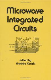 Cover of: Microwave integrated circuits | 