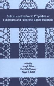Cover of: Optical and Electronic Properties of Fullerenes and Fullerene-Based Materials